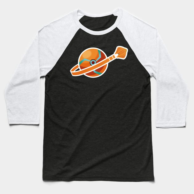 The Spherical Bounty Hunter Baseball T-Shirt by DCLawrenceUK